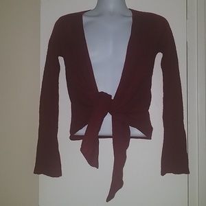 Philosophy Dane Lewis Cashmere Open Tie Cardigan